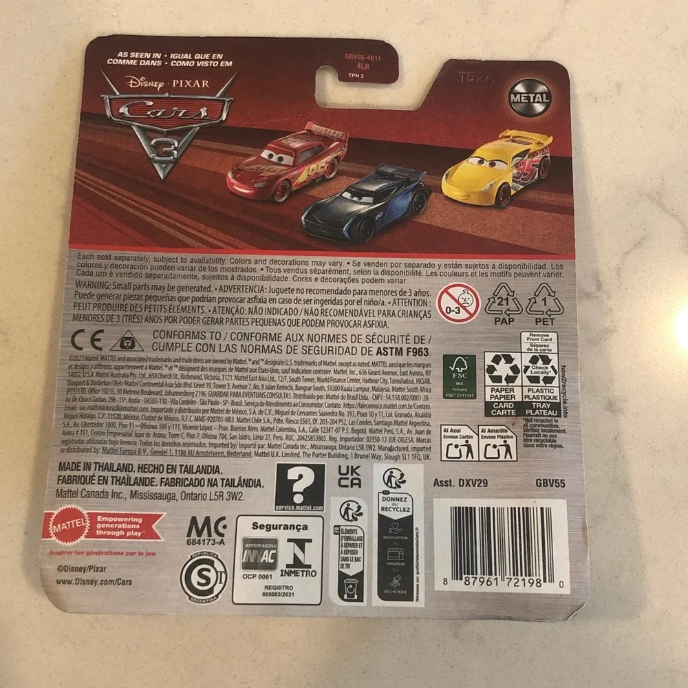 Pixar Cars Joe Don Jackson Toy Car